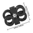 thumbnail image 2 of unbranded 20Ud Hebillas De Plástico Para Cordones Ajustables Fijación Fácil Para, 2 of 8