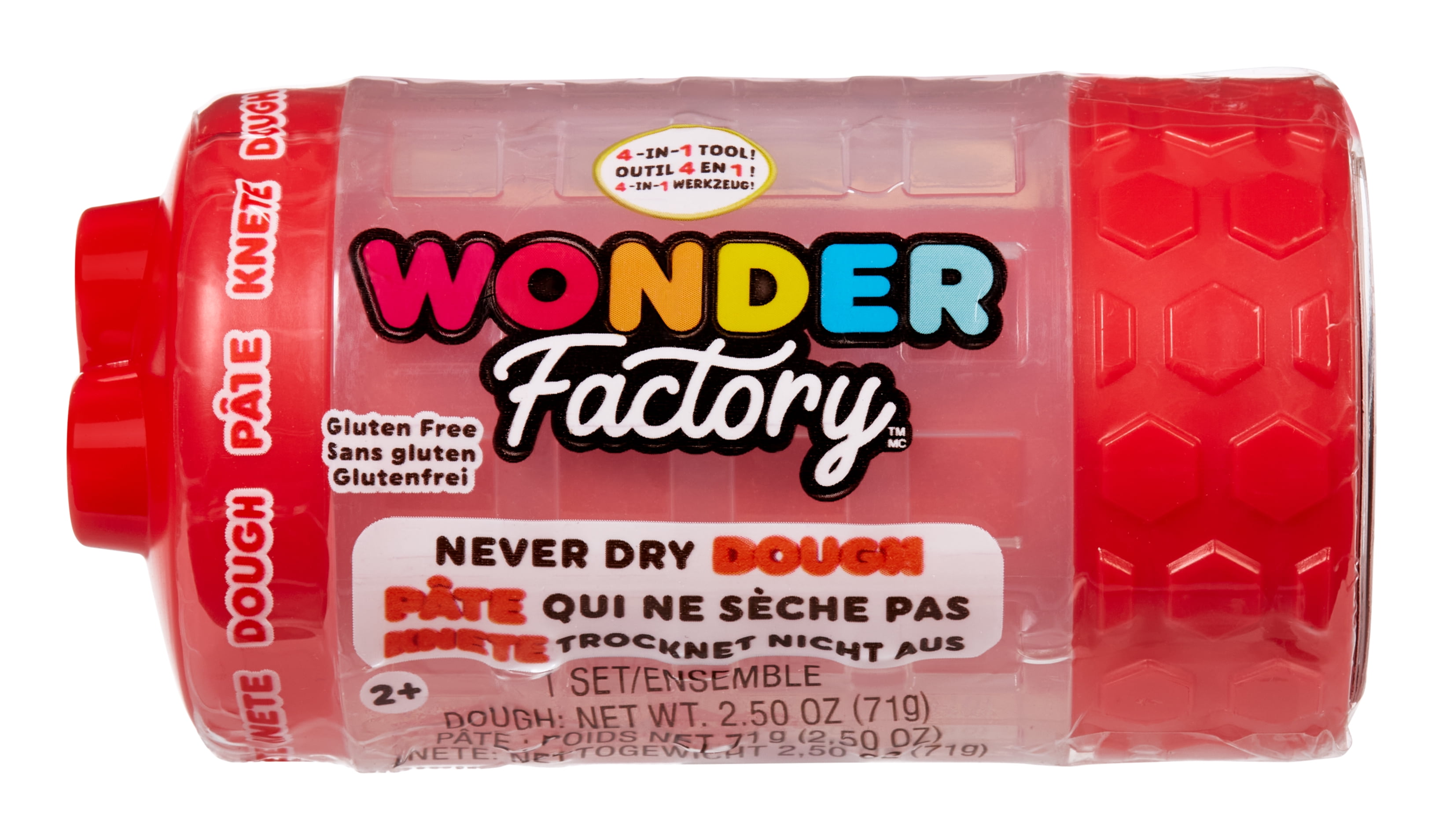 Wonder Factory Never Dry Single Dough – Never Dries Out, Gluten Free, and Smells Great