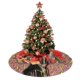 thumbnail image 4 of Falda para árbol de Navidad Ba-Pe, suave y divertida, collar para árbol de Navidad, decoración navideña de estilo rústico, 30", 4 of 4