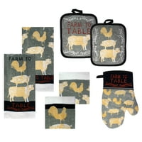 Mainstays Owl Piece Kitchen Set Mainstays Owl Piece Kitchen Set