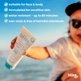 thumbnail image 4 of Bliss Baby Sunscreen, Premium SPF 30 Mineral Lotion, Natural Zinc Oxide, Fragrance-Free, Hypoallergenic & Dermatologist Tested, Water-Resistant, Vegan, Sensitive Skin - For Babies, Kids & Family, 4 of 8