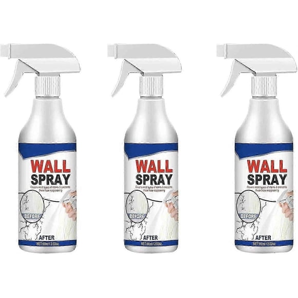 Home Wall Repair Paint Wall Spray Paint, Anti-Mold Wall Repair Spray, Water-based Paint White Peel, Covers Up Stain Sealing Ceiling Paint