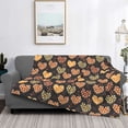 thumbnail image 2 of Fotbe Heart Manta de Franela con Estampado, Manta Ultrasuave para Cama, Sofá, Auto, Hipoalergénica y Antibolitas-60"x50", 2 of 6