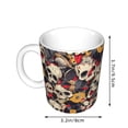 thumbnail image 2 of Disketp rock Skull record artist Large Coffee Mug with Handle Tea Cup Novelty Coffee Cup for Men Women Office Work, 2 of 6