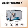 thumbnail image 5 of Lsque Terrier Takes A Bath With Shower Cap Print 2 Slice Toaster Cover , Kitchen Appliance Dustproof Protector , Toaster Protector Dustproof Kitchen Appliance Cover, 5 of 7