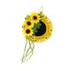 thumbnail image 4 of Corona de girasol, adorno colgante, colgante, letrero de madera artificial, decoración de la puerta delantera para la casa de la pared al aire libre, 4 of 9
