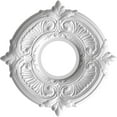 thumbnail image 5 of Ekena Millwork 10"OD x 3 1/2"ID x 3/4"P Attica Thermoformed PVC Ceiling Medallion (Fits Canopies up to 4 1/8"), Universal Metallic Champagne Mist, 5 of 5