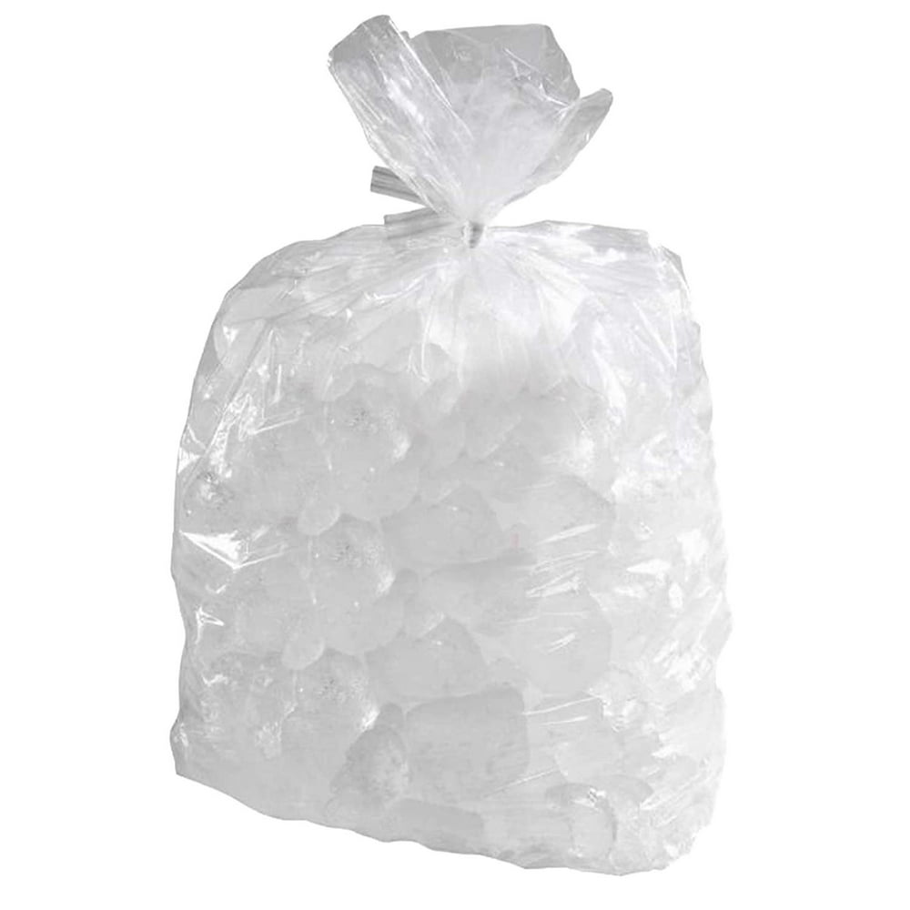 Pack of 1000 Clear Ice Bucket Liners 6 x 6 x 12. Food Grade Plastic Ice Bags 6x6x12. FDA, USDA
