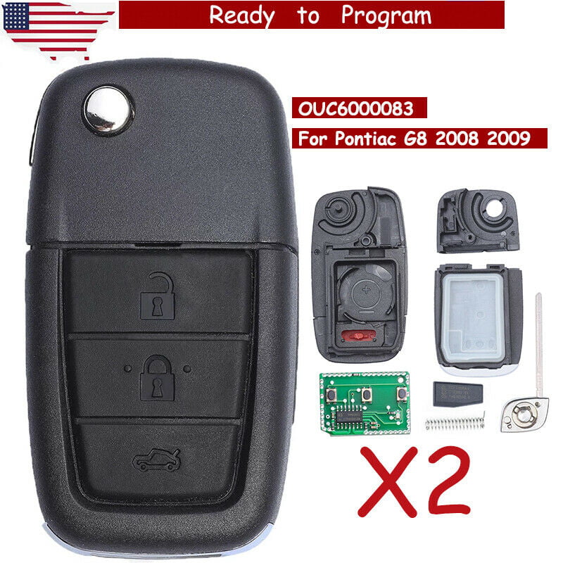 Keyecu Uncut Remote Key Fob 4 Button for Chevrolet Sonic Cruze Camaro 315MHz ID46 