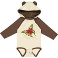thumbnail image 3 of Inktastic Watermelon Butterfly Boys or Girls Long Sleeve Baby Bodysuit, 3 of 5
