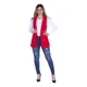 thumbnail image 2 of Chaleco Bléiser Mujer Frente Abierto Vestir Elegante Casual, 2 of 5
