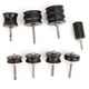 thumbnail image 1 of 8 Uds varilla pulida eléctrica de sándalo negro herramienta de pulido artesanal de cuero hecha a mano DIY, 1 of 8