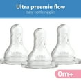 Dr. Brown's Natural Flow Baby Bottle Narrow Nipple, UltraPreemie