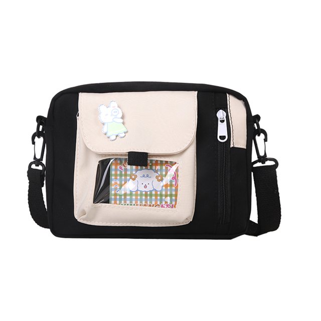 Bolsa de hombro de moda cruzados de lona para mujer Casual para ir de compras (negro) Tmvgtek Para Estrenar