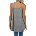 thumbnail image 4 of UVN Tank Tops for Women Pleat Spaghetti Strap Camisole Sleeveless Summer Tops Loose Fit Beach Tank Ladies Casual Tank Top, 4 of 7