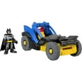 Imaginext DC Super Friends Batman Toy Rally Car with Disk Launcher and