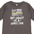 thumbnail image 4 of Inktastic My Dad is a Dispatcher Emergency Services Boys or Girls Long Sleeve Toddler T-Shirt, 4 of 5