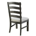 thumbnail image 4 of Brown Solid Wood Dining Chair Set / Easy Setup for Home Decor, 4 of 4