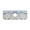 thumbnail image 7 of Yayeee Faucet Mat for Kitchen Sink 14.7" Diatomite Long Splash Guard Pad, Light Blue Mountain, 7 of 7