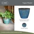 thumbnail image 2 of Maceta Classic Home & Garden Vogue 20 cm Índigo Classic Home & Garden NA, 2 of 7