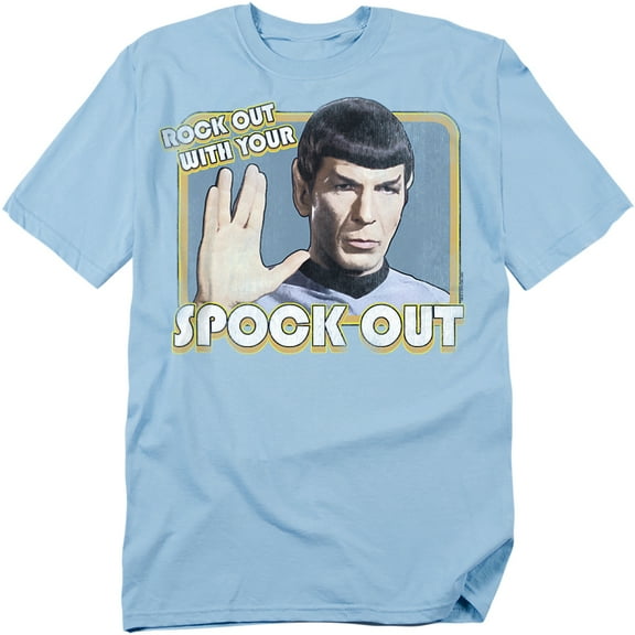 Star Trek Spock Out Unisex Adult T Shirt For Men And Women