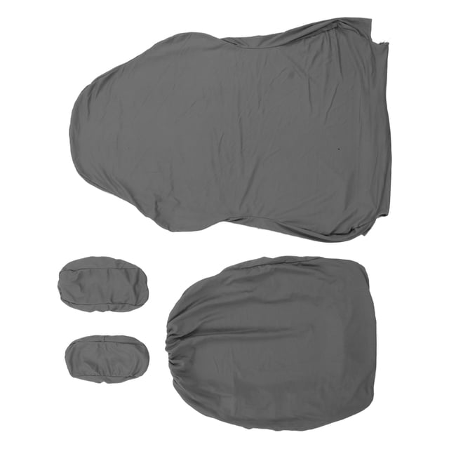Stretch Gaming Chair Cover, Washable Skin Friendly Black Computer Chair Slipcovers, Soft Breathable Chair Protector for Armchair Swivel Chair Game Chair Home Office