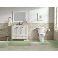 thumbnail image 2 of Garland Rug Gramercy Washable Bath Rug Set, 4-Piece (2 Bath Rugs, Contour Rug, Runner Rug) Deep Fern, 2 of 7