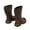 /g1Khaki53, variant on Child Stylish Long Shaft Boots Big Girls Soft Sole Flat Riding Boots With Bowknot Classic British Design Comfortable School Outdoor Solid Color Shoes Relaxed Fit Footwear