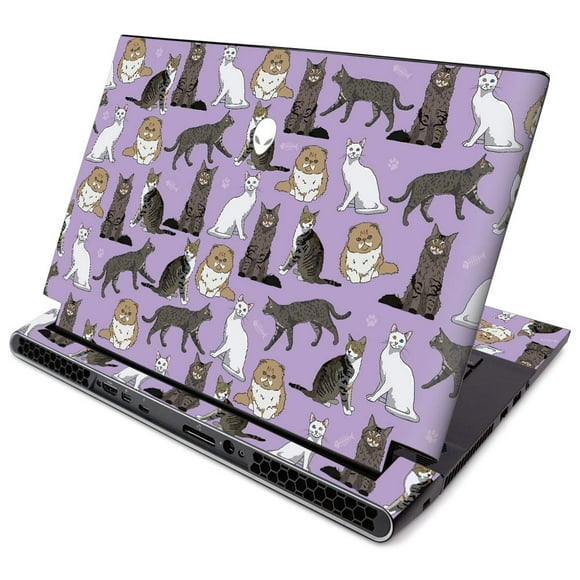 MightySkins Skin for Alienware M15 R2 (2019) - Dolphin Gang | Protective, Durable, and Unique Vinyl Decal Wrap Cover | Easy to Apply, Remove, and Change Styles | (ALWM15R219-Dolphin Gang)