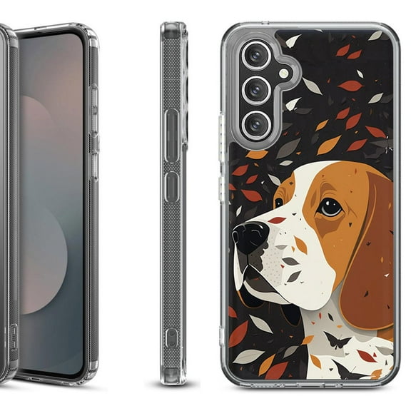 Shockproof Protective Phone Case Cover for Samsung Galaxy S25 FE, by OneToughShield - Beagle