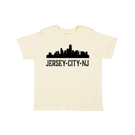

Inktastic Jersey City New Jersey City Skyline Gift Toddler Boy or Toddler Girl T-Shirt