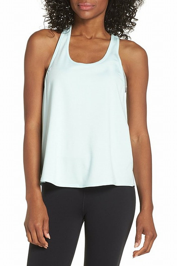 Zella Aqua Womens Medium Racerback Activewear Tank Top M Walmart