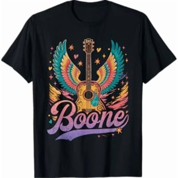 Retro Boone Name Vintage Style Girls Women Men Family Pride Unisex T-Shirt up to size 5XL