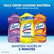 Lysol All Purpose Cleaner, Multi-Surface Disinfectant Floor Cleaner for Mopping Solution, for Bathroom & Kitchen, Lemon & Sunflower, 28 fl oz