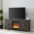 thumbnail image 2 of Henn&Hart 58" Alder Brown TV Stand, 2 of 10