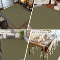 thumbnail image 6 of Olive Green 5x7 Area Rugs, Farmhouse Solid Green Color Modern Art Non-Skid Rubber Backing Large Rectangle Rugs - Living Room Bedroom Home Office, Indoor Floor Mat Carpets Washable Rug, 6 of 9