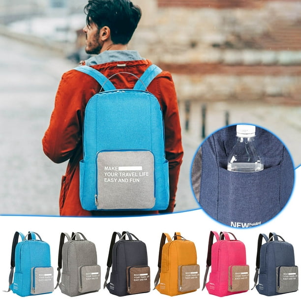 Ganfancp Mochila Plegable de Viaje con Gran Capacidad para Organizar y Guardar La Ropa Que Se Puede Introducir En Una Maleta Trolley Ofertas Flash Liquidación 1 X Mochila
