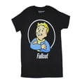 thumbnail image 4 of Bioworld Fallout Vault Boy Arms Crossed Men's T-Shirt Tee (Large) Black, 4 of 4