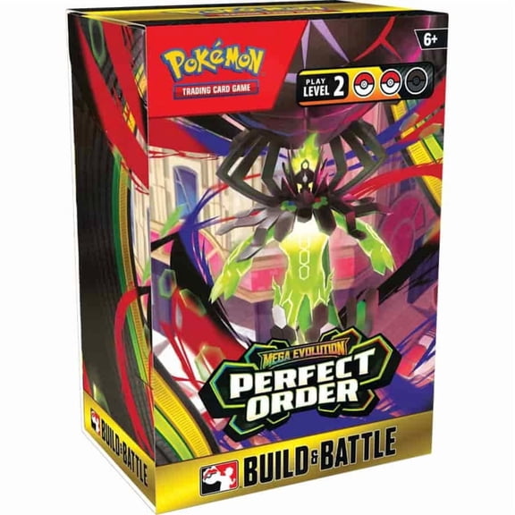 Pokemon TCG: Mega Evolution - Perfect Order Build & Battle Box