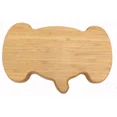 thumbnail image 5 of Bamboo Elephant Face Food Plate For Snacks Appetizer 4914, 5 of 6