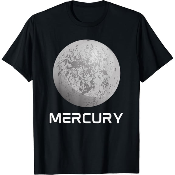 Solar System Planet Mercury Outer Space T-Shirt