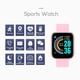 thumbnail image 5 of Reloj inteligente Bluetooth 4.0 con frecuencia cardíaca y presión arterial FleinngHoz JD711083893, 5 of 7