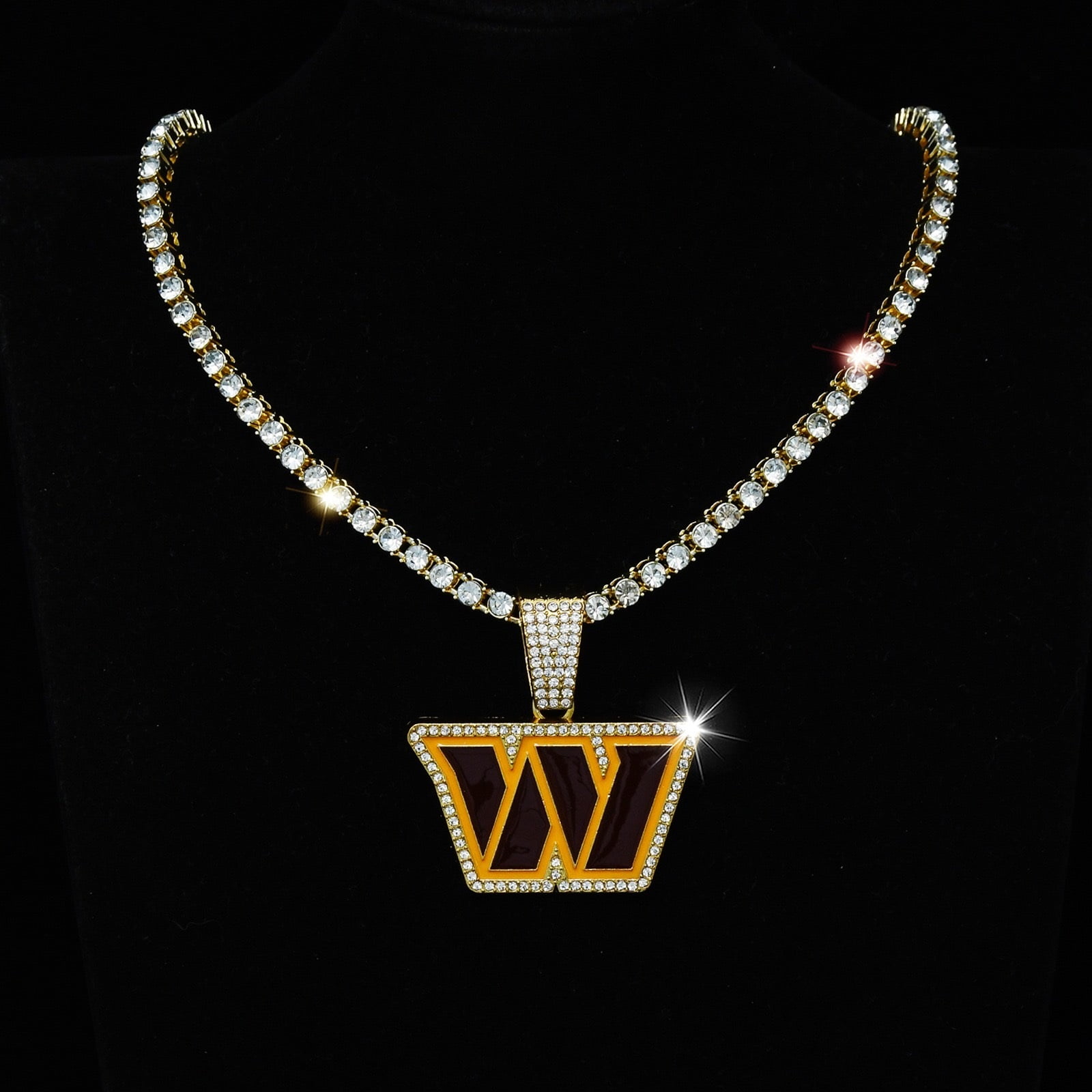 Double Angel Pendant Necklace Set of 2 Silver Tone 24