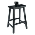 thumbnail image 5 of Winsome Satori Saddle Seat Counter Stool, 24", Black Finish, 5 of 8