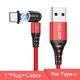 thumbnail image 1 of Cable magnético USLION 540 Rotate 5A, Cable Micro USB tipo C de carga rápida para iPhone Xiaomi, Cable cargador magnético, Cable USB Dengxun unisex, 1 of 2