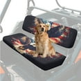 thumbnail image 3 of Yuyamidu Eagle UTV Bench Mule Seat Cover American Flag UTV Seat Cover Fit for Mule 3000 3010 3020 4000 4010 2001-2024 Full Protection Anti-Scratch, 3 of 7
