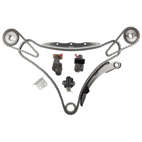 BOXI Timing Chain Kit Compatible for Nissan Altima Maxima Quest 3.5L All 2004 2005 2006 2007 2008 2009 | WPNI034 34351N 13510-31U00J TKNS155GWP