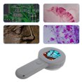 thumbnail image 1 of Adults Microscope, 2 Inch LCD Screen 16MP Camera 8 LED Lights Portable Digital Magnifying Glass  for Jewelry, 1 of 7