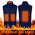 thumbnail image 6 of YAYUBA Heated Vest for Men Lightweight Warm Waistcoat Women's Heat Jacket Vest with USB-C Rechargeable Battery, 6 of 9