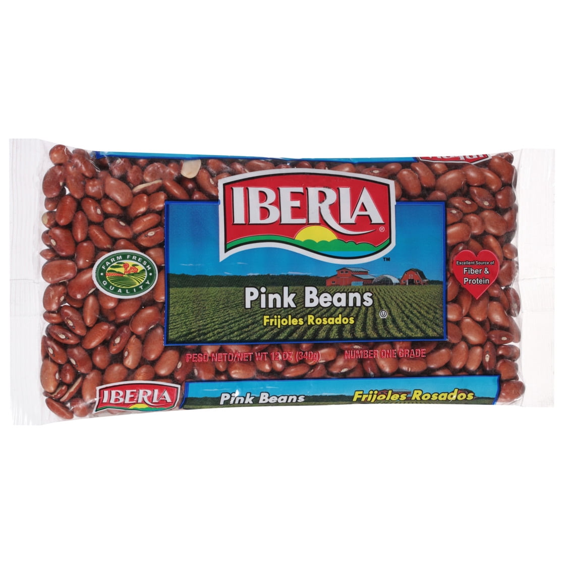 (7 pack) Iberia Pink Beans, 12 oz
